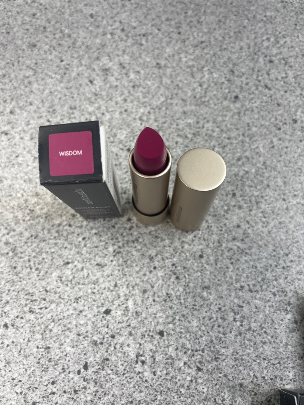 bareMinerals Wisdom Matte Lipstick - Berry Plum Pink